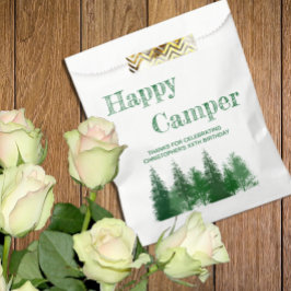 Bolsa De Papel Cumpleaños de los Árboles de Woodland