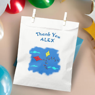 Bolsa De Papel Cumpleaños de los Cometas Gracias Niños