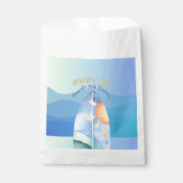 Bolsa De Papel Cumpleaños de los Fun Surf