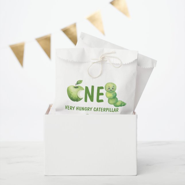 Bolsa De Papel Cumpleaños de una oruga muy hambrienta (Fiesta)