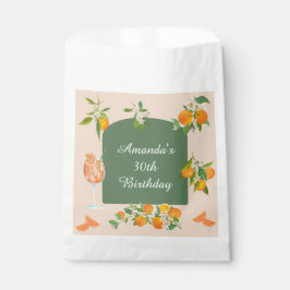 Bolsa De Papel Cumpleaños de verano con Spritz