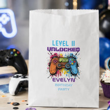 Cumpleaños de videojuegos Sube de Nivel Game On