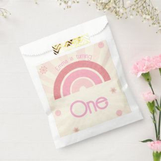 Bolsa De Papel Cumpleaños del Arcoiris