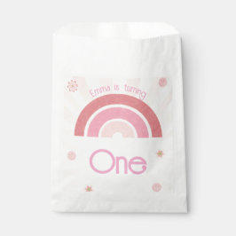 Bolsa De Papel Cumpleaños del Arcoiris