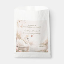 Cumpleaños del Lago de los Cisnes Elegante