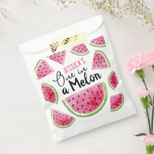 Bolsa De Papel Cumpleaños One in a Melon
