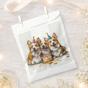 Bolsa De Papel Cumpleaños Pembroke Welsh Corgi Dogs