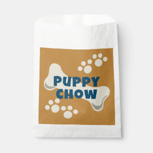 Bolsa De Papel Cumpleaños Snack Puppy Pawty