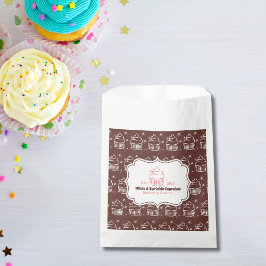Bolsa De Papel Cupcake Baker Bakery Chef Comedor