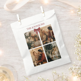 Bolsa De Papel Custom Family Photos Christmas Photos Favor Bags