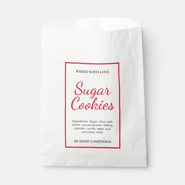 Bolsa De Papel Custom Personalized Homemade label HM001_20sqv1 (Anverso)