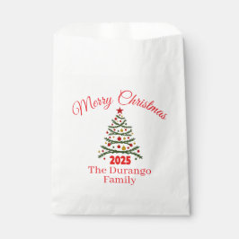 Bolsa De Papel Customisable Festive Xmas Tree Christmas Party 