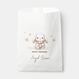 Bolsa De Papel Cute Bunny Baby Shower Favor