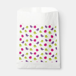 Bolsa De Papel Cute colorful birds