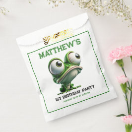 Bolsa De Papel Cute Crazy Frog Farm Theme 1st Birthday Party