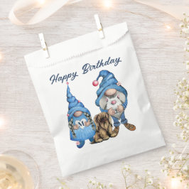 Bolsa De Papel Cute Denim gnomes