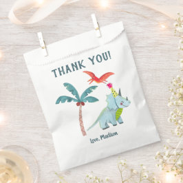 Bolsa De Papel Cute Dinosaur Baby Shower Boy Gracias