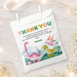 Bolsa De Papel Cute Dinosaurio Dig Fossil Niños Cumpleaños Gracia