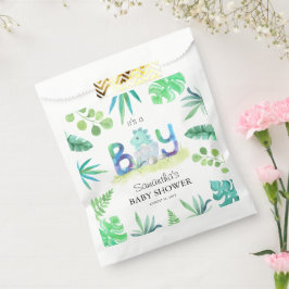 Bolsa De Papel Cute dinosaurio 'It's a Boy' Baby Shower