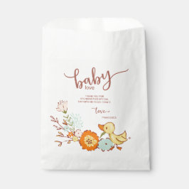 Bolsa De Papel Cute Duckling Baby Shower