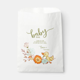 Bolsa De Papel Cute Duckling Baby Shower