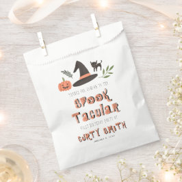 Bolsa De Papel Cute Halloween Spooktacular Cumpleaños Gracias