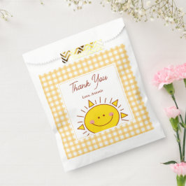 Bolsa De Papel Cute Happy Little Sunshine Kids Birday Gracias