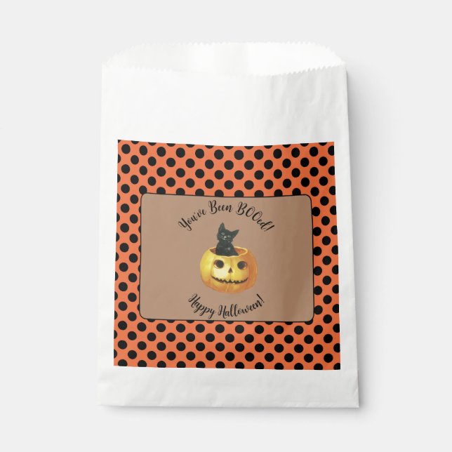 Bolsa De Papel Cute has sido BOOed Halloween (Anverso)