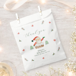 Bolsa De Papel Cute It's Cold Outside Winter Santa Baby Shower 