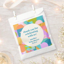 Cute Lavender Blue Baby Shower Personalizado Graci