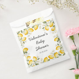 Bolsa De Papel Cute Lemon Citrus Fruit Summer Baby Shower