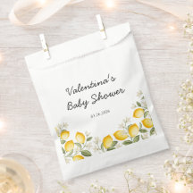 Cute Lemon Citrus Fruit Summer Baby Shower