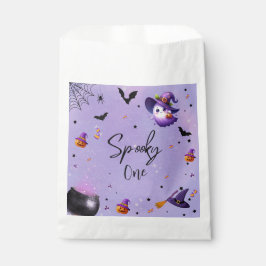Bolsa De Papel Cute Spooky primer cumpleaños fiesta de Halloween 