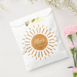 Bolsa De Papel Cute Sunshine Boho Baby Shower