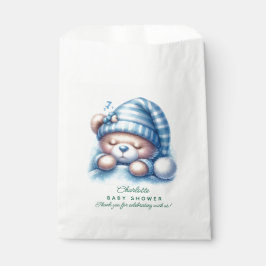 Bolsa De Papel Cute Teddy Bear Baby Shower