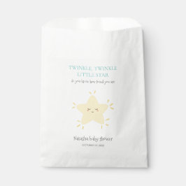 Bolsa De Papel Cute Twinkle Little Star Nursery Rhyme Baby Shower