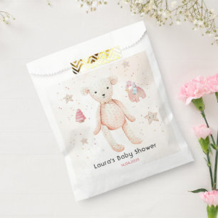 Bolsa De Papel Cute Watercolor Baby Toys Baby Shower