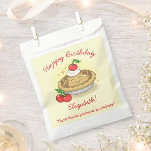 Bolsa De Papel Cutie Pie Birthday Party Kids Cherry