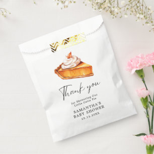 Bolsa De Papel Cutie Pimpkin Fall Baby Shower