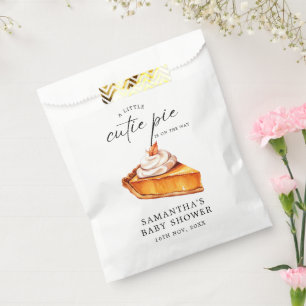 Bolsa De Papel Cutie Pimpkin Fall Baby Shower