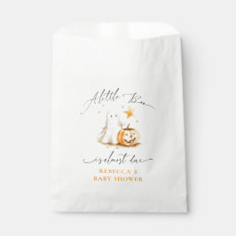 Bolsa De Papel Cuto Ghost Pumpkin Boo Halloween Baby Shower