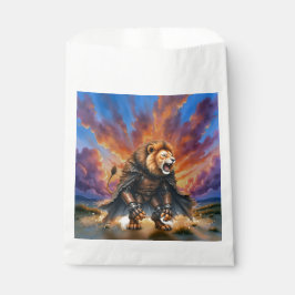 Bolsa De Papel Cyber Lion of the Wastelands 