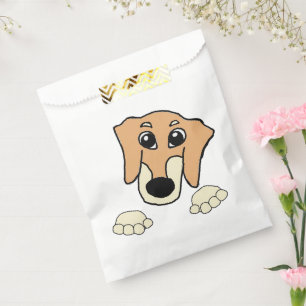Bolsa De Papel dachshund fawn y crema peeke personalizado