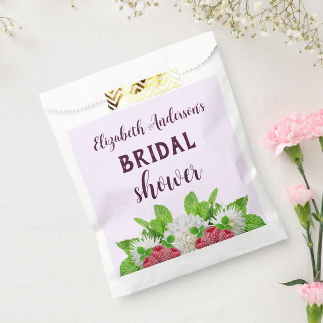 Bolsa De Papel Dahlia de Jardín Despedida de Soltera (Sellado)