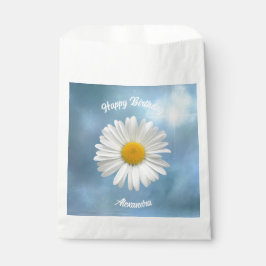 Bolsa De Papel Daisy blanco alegre