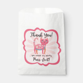 Bolsa De Papel Daisy Kitty Face Purr-fect Birthday