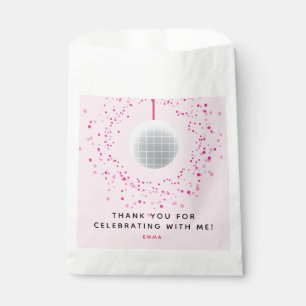 Bolsa De Papel Dance Disco Ball Fiesta Personalizado Fiesta negro