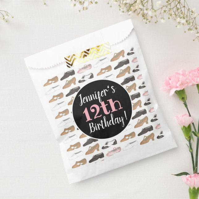 Bolsa De Papel Dance Shoes Ballet Tap Jazz Lyrday Party (Sellado)