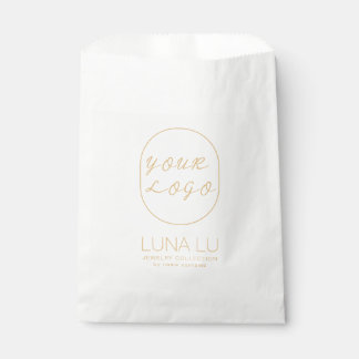Bolsa de papel de envío con logotipo de sobres min