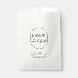 Bolsa de papel de envío con logotipo de sobres min